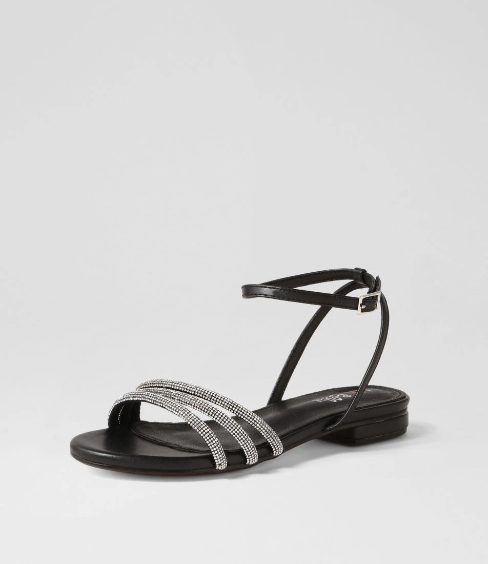 Lerno Black Sandals 4 Lerno Black Sandals - Image 2