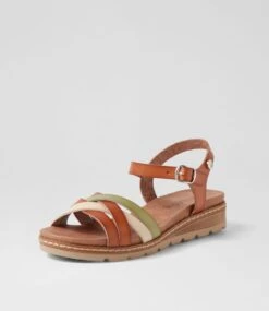 Ranelli Taupe Multi Sandals -Lynx Shoes Shop IL12131NGYSM 3