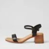 Umean Black Sandals -Lynx Shoes Shop IL12134BLASM 2