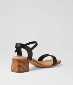 Umean Black Sandals -Lynx Shoes Shop IL12134BLASM 4
