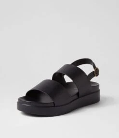 Yiko Black Sandals 8 Yiko Black Sandals -Lynx Shoes Shop IL12137BLASM 3