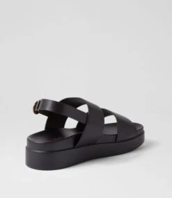 Yiko Black Sandals 9 Yiko Black Sandals -Lynx Shoes Shop IL12137BLASM 4