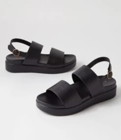 Yiko Black Sandals 11 Yiko Black Sandals -Lynx Shoes Shop IL12137BLASM 6