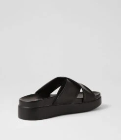 Yonoko Black Slides -Lynx Shoes Shop IL12138BLASM 4