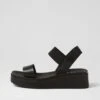 Barik Black Elastic Sandals -Lynx Shoes Shop IL12146BLAVO 2