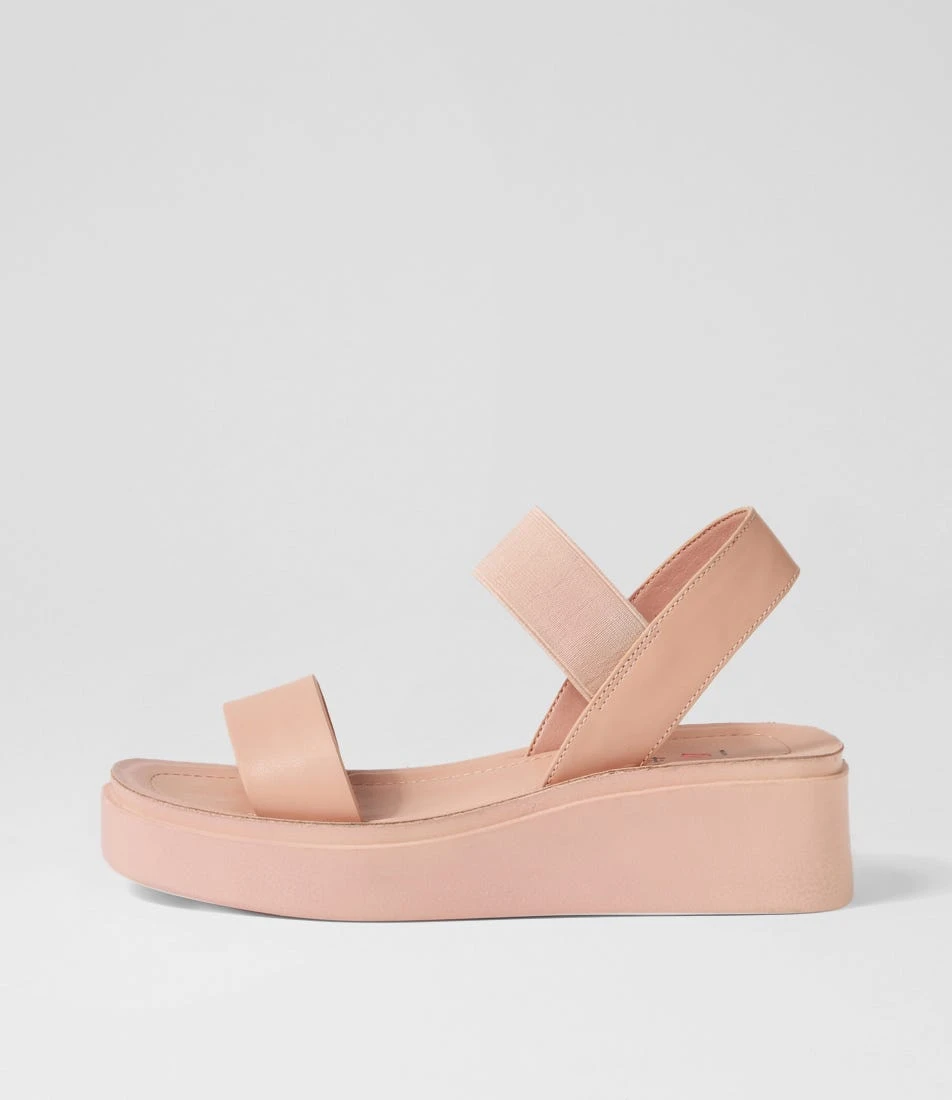 Barik Blush Elastic Sandals 3 Barik Blush Elastic Sandals