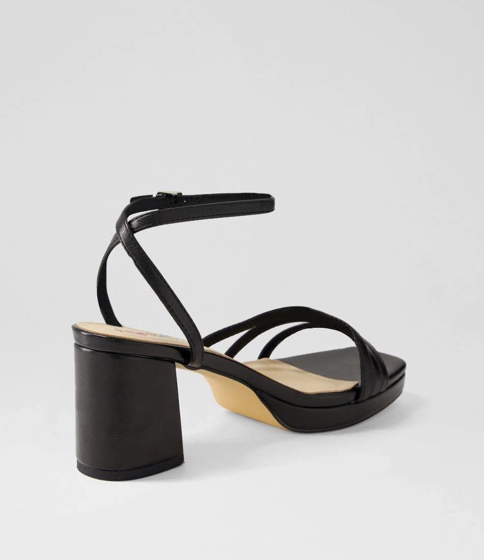 Humber Black Metallic Sandals 5 Humber Black Metallic Sandals - Image 3