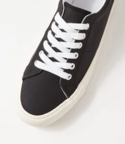 Jaiha Black White Sneakers -Lynx Shoes Shop IL12159BDCSM 5