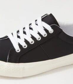 Jaiha Black White Sneakers -Lynx Shoes Shop IL12159BDCSM 6