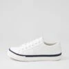 Jaiha White Navy Sneakers -Lynx Shoes Shop IL12159XHBSM 2