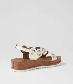 Reigh White Sandals -Lynx Shoes Shop IL12165WHISM 4