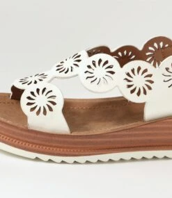 Reigh White Sandals -Lynx Shoes Shop IL12165WHISM 6