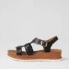 Rhiled Black Sandals -Lynx Shoes Shop IL12166BLASM 2