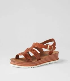 Rhiled Tan Sandals -Lynx Shoes Shop IL12166TANSM 3