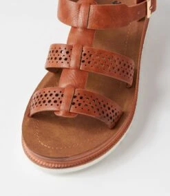 Rhiled Tan Sandals -Lynx Shoes Shop IL12166TANSM 5