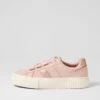 Tristy Rose Gold Recycled Canvas Sneakers 2 Tristy Rose Gold Recycled Canvas Sneakers -Lynx Shoes Shop IL12170PDOC2 2