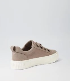 Tenchie Grey Recycled Canvas Sneakers -Lynx Shoes Shop IL12172GRYC2 4