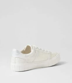 Chenga White Mix Sneakers -Lynx Shoes Shop IL12189WHIEX 4