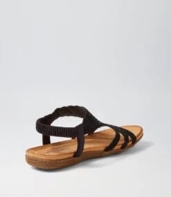 Fossio Black Multi Sandals -Lynx Shoes Shop IL12193BLAHG 4