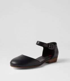 Fulner Black Flat Shoes -Lynx Shoes Shop IL12196BLASM 3