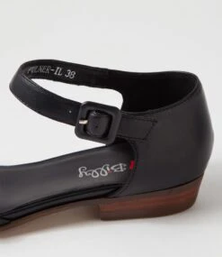 Fulner Black Flat Shoes -Lynx Shoes Shop IL12196BLASM 6