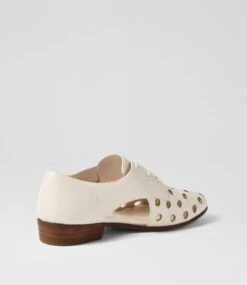 Falkon Nougat Flat Shoes -Lynx Shoes Shop IL12198NDRSM 4
