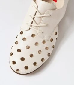 Falkon Nougat Flat Shoes -Lynx Shoes Shop IL12198NDRSM 5