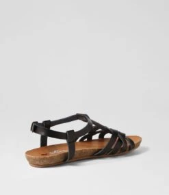 Gerling Black Sandals -Lynx Shoes Shop IL12201BLASM 4