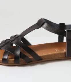 Gerling Black Sandals -Lynx Shoes Shop IL12201BLASM 6