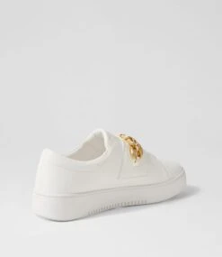 Lakish White Sneakers -Lynx Shoes Shop IL12208WHISM 4