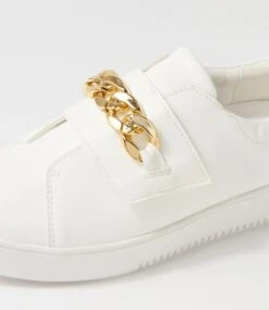 Lakish White Sneakers -Lynx Shoes Shop IL12208WHISM 6