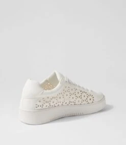 Looly White Sneakers 9 Looly White Sneakers -Lynx Shoes Shop IL12209WHISM 4