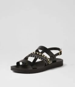 Munnel Black Multi Sandals -Lynx Shoes Shop IL12212BLAHG 3