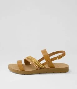 Munnel Tan Multi Sandals