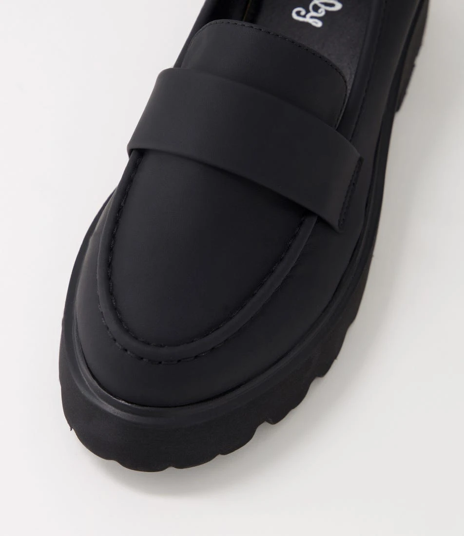Rentino Black Loafers 6 Rentino Black Loafers - Image 4