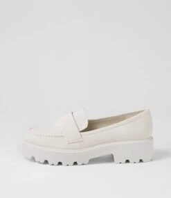 Rentino Off White Loafers