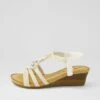 Saween Beige Multi Sandals -Lynx Shoes Shop IL12220N03HG 2