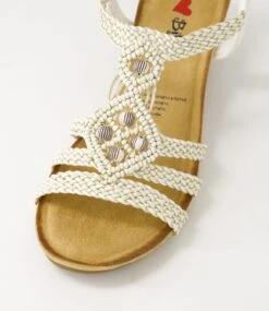 Saween Beige Multi Sandals -Lynx Shoes Shop IL12220N03HG 5