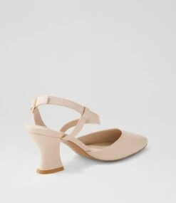 Vrenda Nude Heels -Lynx Shoes Shop IL12228NDUSM 4