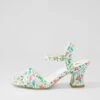 Wippie White Gladiolus Sandals -Lynx Shoes Shop IL12231XGYSM 2