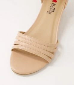 Minkle Nude Sandals -Lynx Shoes Shop IL12234NDUSM 5
