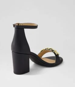 Toshol Black Sandals 9 Toshol Black Sandals -Lynx Shoes Shop IL12237BLASM 4