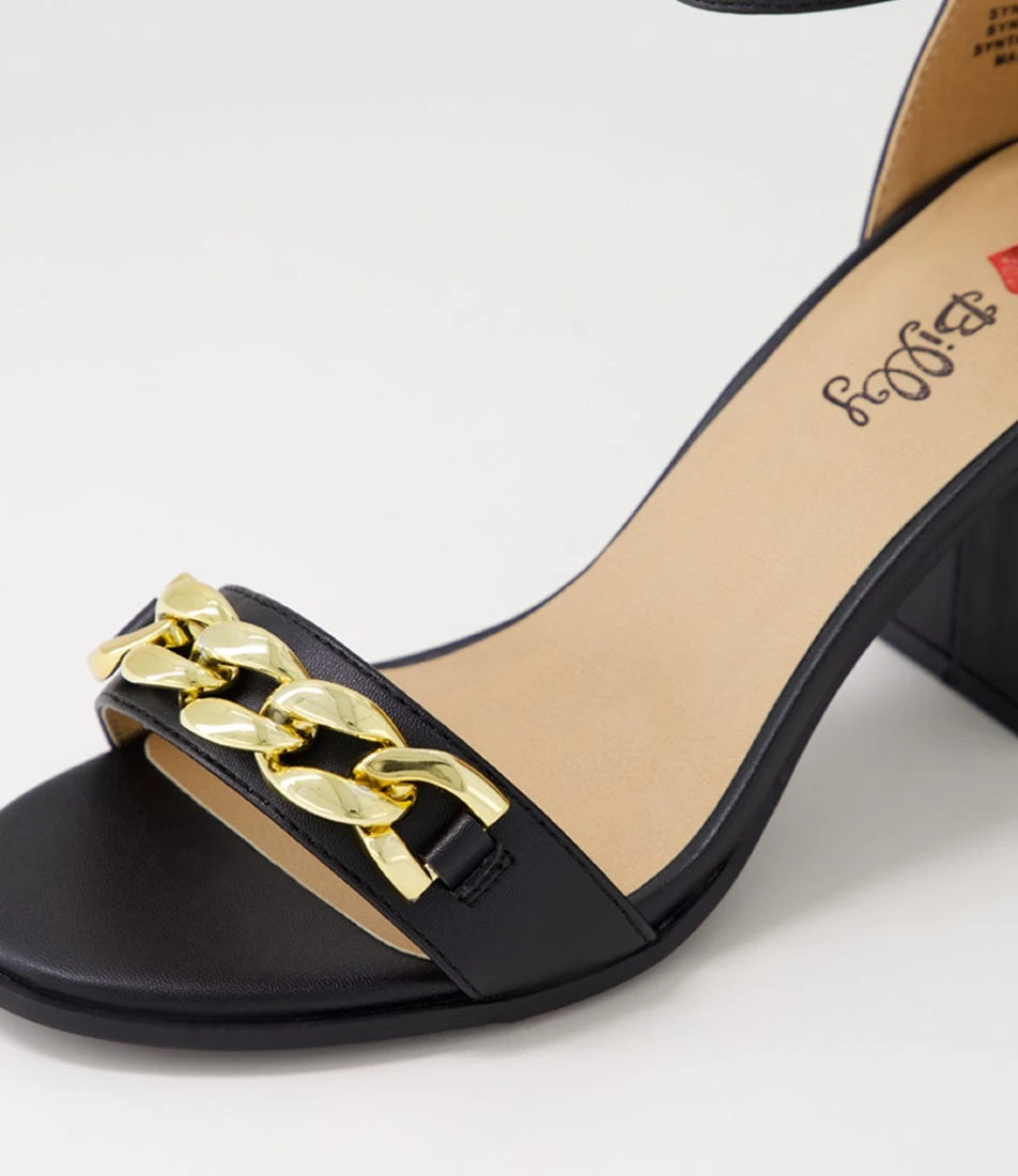 Toshol Black Sandals 7 Toshol Black Sandals - Image 5