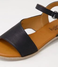 Nikiko Black Sandals -Lynx Shoes Shop IL12244BLASM 6