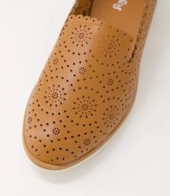 Harlone Tan Flat Shoes 10 Harlone Tan Flat Shoes -Lynx Shoes Shop IL12254TANSM 5