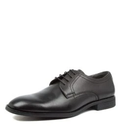 Marvel Black Leather -Lynx Shoes Shop JM10180BLALE 2