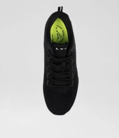 Lynx Ignite Snr Black White Sneakers -Lynx Shoes Shop LX10042BCZSM 6