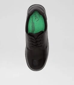 Lynx Mylie Snr E Black Leather -Lynx Shoes Shop LX10053BLALE 6