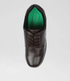 Lynx Mylie Snr E Brown Leather -Lynx Shoes Shop LX10053BROLE 6