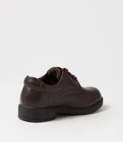 Lynx Arrow Iii Brown Leather Lace Up Flats 9 Lynx Arrow Iii Brown Leather Lace Up Flats -Lynx Shoes Shop LX10060BROLE 4